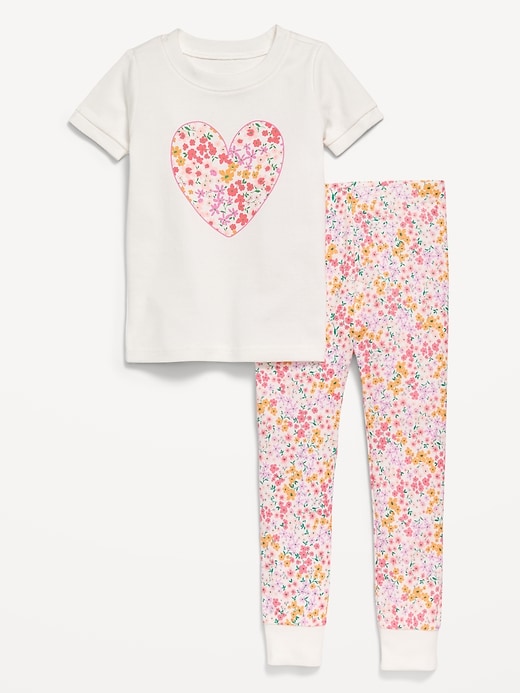 Unisex Snug-Fit 2-Way-Zip Printed Pajama One-Piece for Toddler & Baby