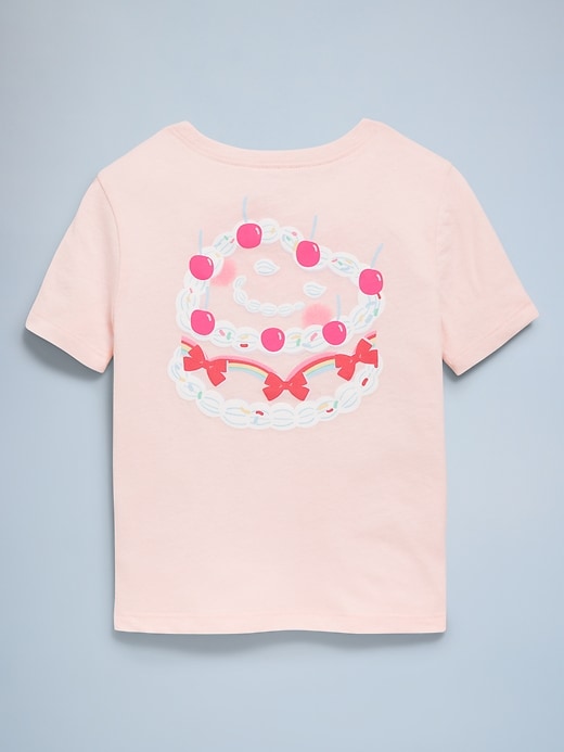 Image number 3 showing, Birthday Graphic T-Shirt for Toddler Girls