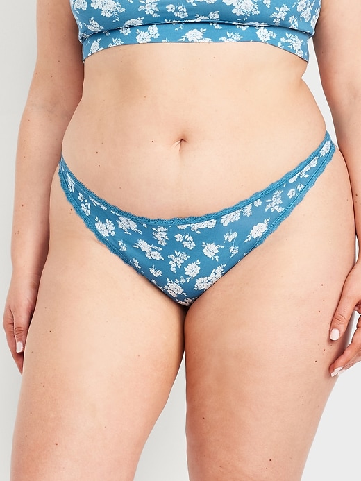 Image number 7 showing, Mid-Rise Everday Cotton Thong