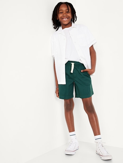 Image number 3 showing, Above Knee Twill Pull-On Shorts for Boys
