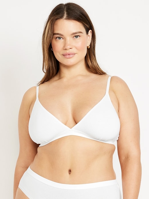 Image number 7 showing, Everyday Cotton Triangle Bralette