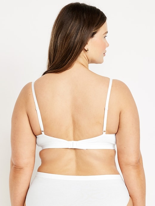 Image number 8 showing, Everyday Cotton Triangle Bralette