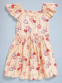 Image number 2 showing, Birthday Fit and Flare Dress for Toddler Girls
