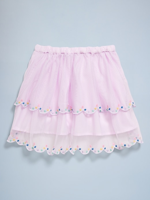 Image number 3 showing, Birthday Tiered Tulle Skirt for Toddler Girls