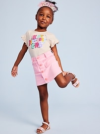 Image number 4 showing, Birthday Graphic T-Shirt for Toddler Girls