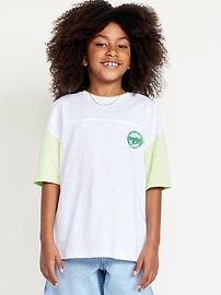 Image number 1 showing, Oversized Short-Sleeve Graphic T-Shirt for Boys