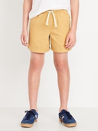 Image number 1 showing, Above Knee Twill Pull-On Shorts for Boys