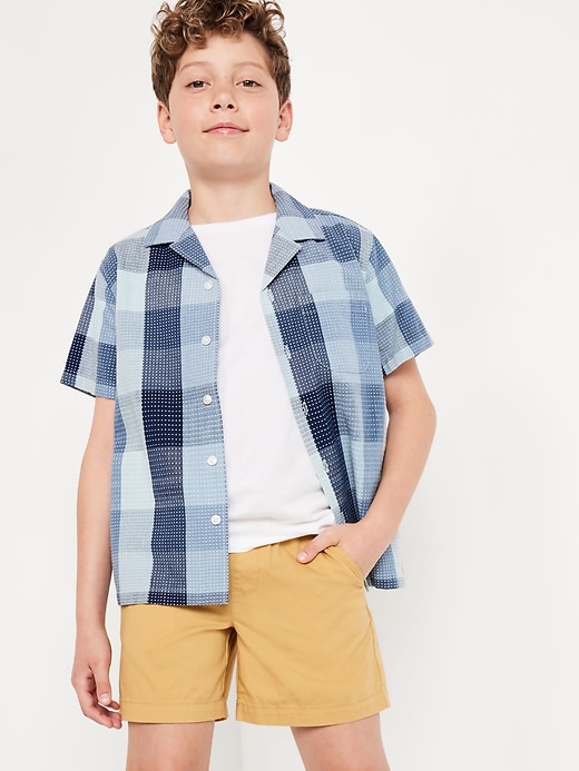Image number 3 showing, Above Knee Twill Pull-On Shorts for Boys