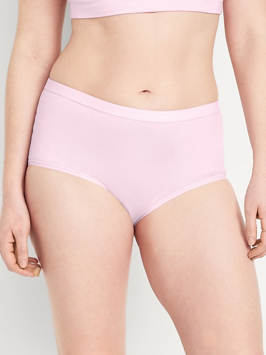 Image number 5 showing, High-Waisted Everyday Brief Cotton Underwear