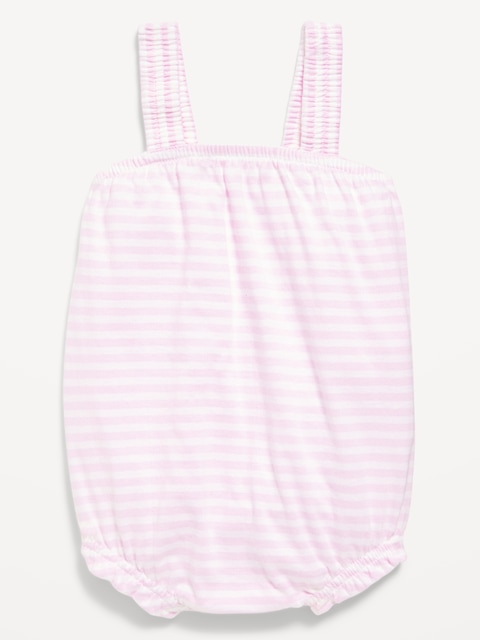 Printed Sleeveless One-Piece Romper for Baby