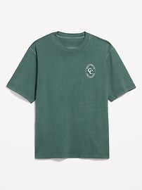 Image number 1 showing, Heavyweight Crew-Neck Graphic T-Shirt