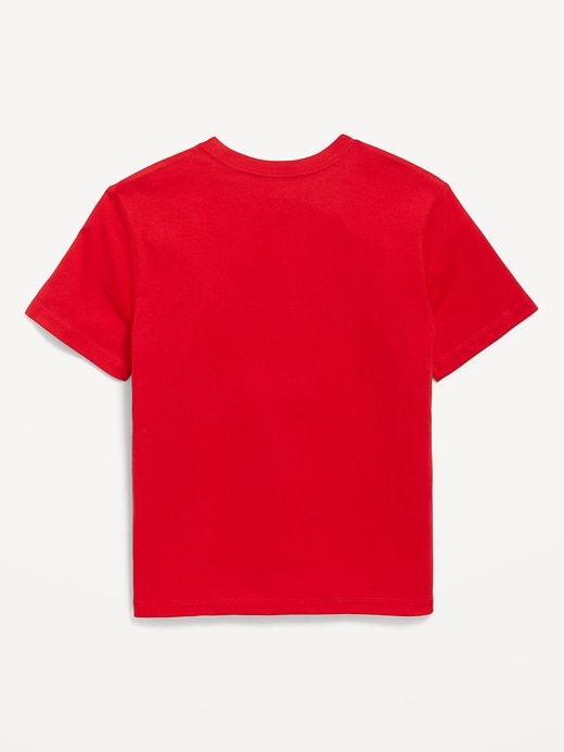 Image number 3 showing, Short-Sleeve Gender-Neutral Logo-Graphic T-Shirt for Kids