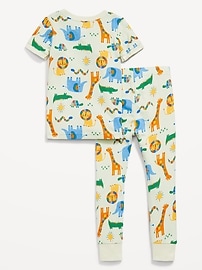 Image number 2 showing, Printed Snug-Fit Pajama Set for Toddler & Baby