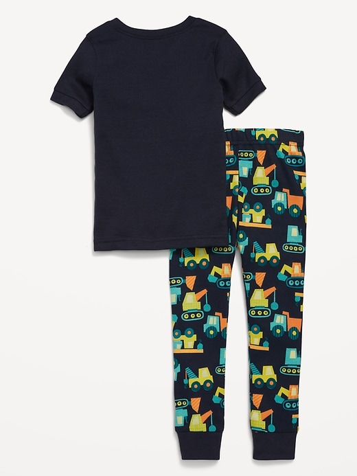 Image number 2 showing, Snug-Fit Graphic Pajama Set for Toddler & Baby
