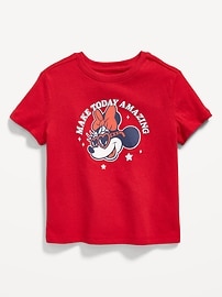 Image number 1 showing, Disney© Minnie Mouse Graphic T-Shirt for Toddler Girls