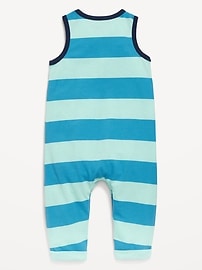Image number 2 showing, Printed Sleeveless Henley One-Piece for Baby