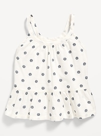 Image number 1 showing, Printed Cami Peplum Top for Toddler Girls