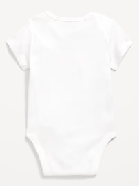 Image number 2 showing, Short-Sleeve Unisex Graphic Bodysuit for Baby