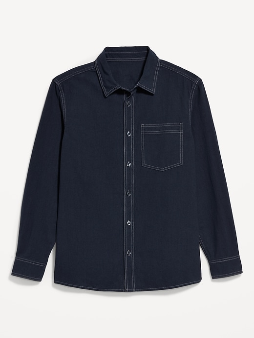 Image number 4 showing, Contrast Stitch Workwear Shirt