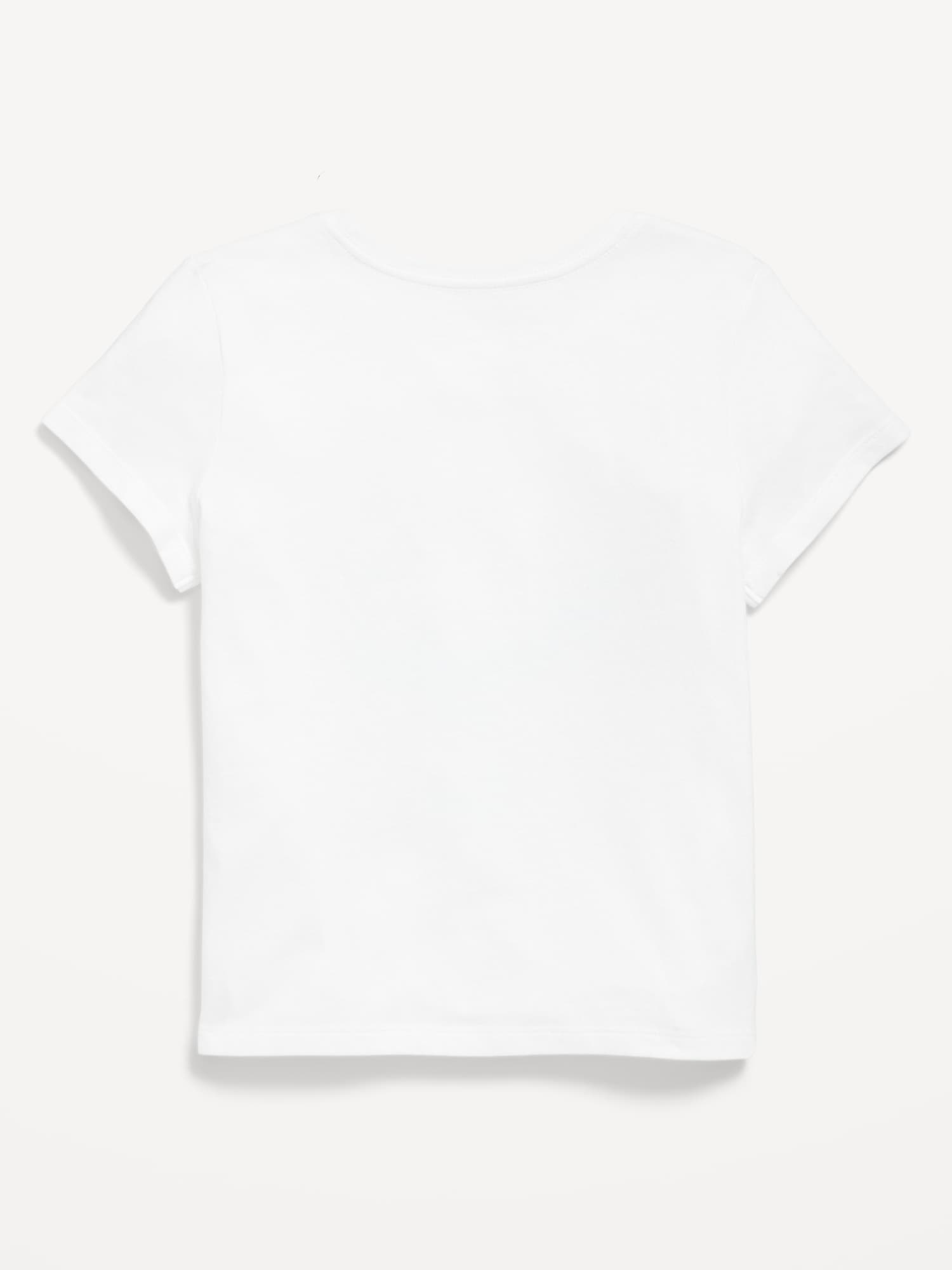 Short-Sleeve Logo-Graphic T-Shirt for Girls