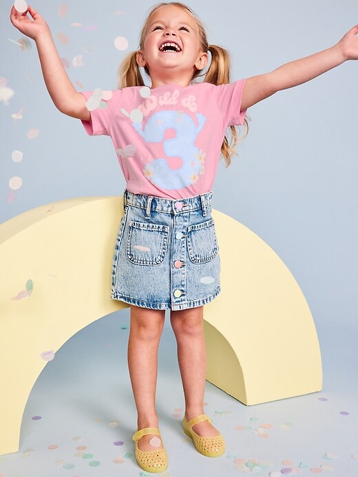 Short-Sleeve Graphic T-Shirt for Toddler Girls