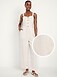 Button-Front Linen-Blend Cami Jumpsuit - image 2