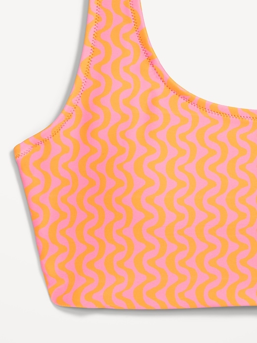 Image number 9 showing, Matte Scoop-Neck Bikini Swim Top