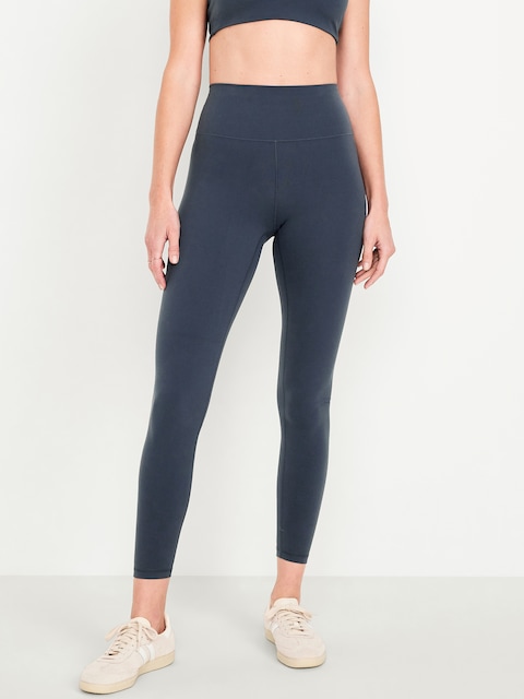 High-Waisted StudioSmooth 7/8 Leggings - Dusk Navy