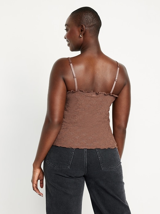 Image number 6 showing, Ruffle Lace Camisole