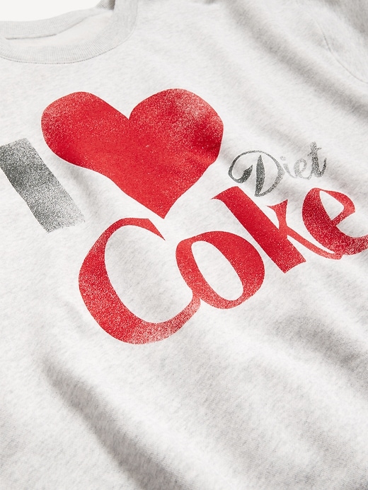 Image number 5 showing, Diet Coke® SoComfy Oversized Tunic Sweatshirt