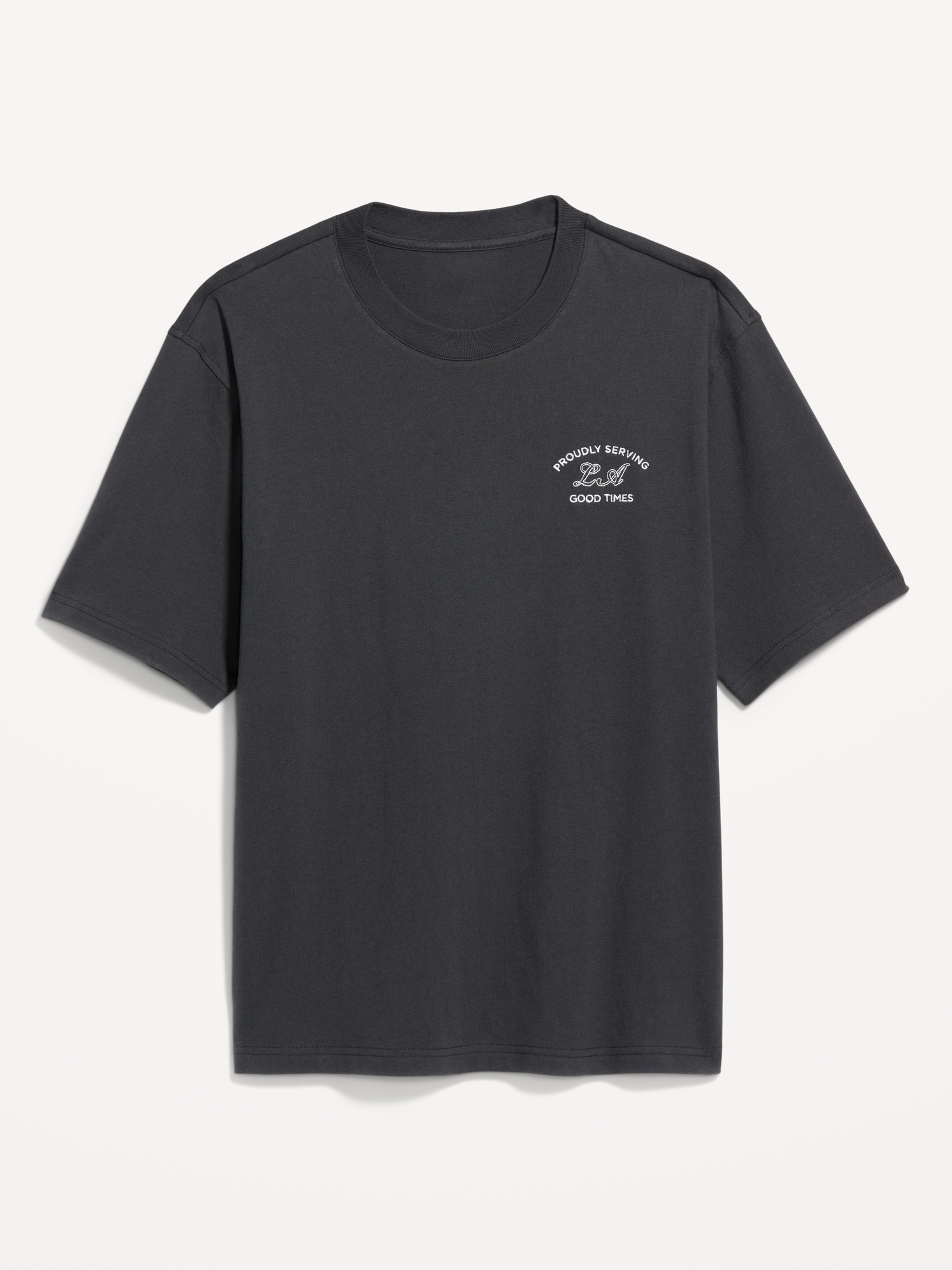 Heavyweight Crew-Neck Graphic T-Shirt