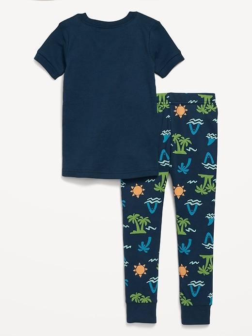 Image number 2 showing, Snug-Fit Graphic Pajama Set for Toddler & Baby