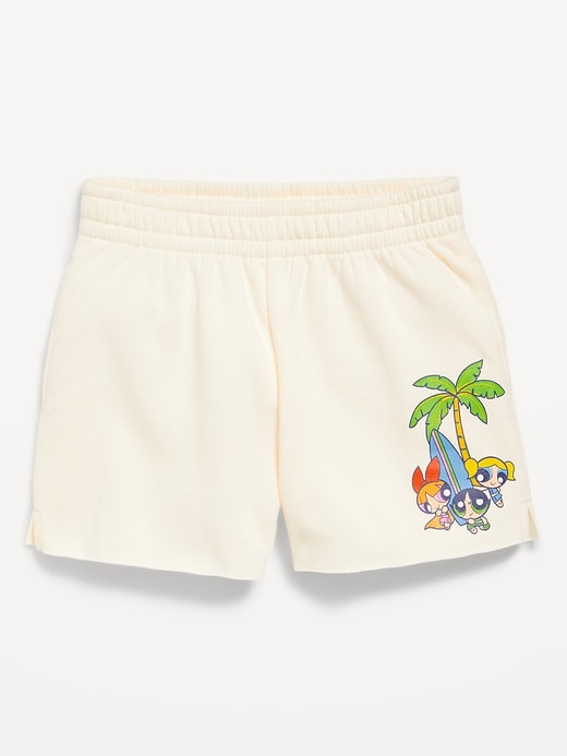 Image number 4 showing, The Powerpuff Girls™ High-Waisted Graphic Shorts for Girls