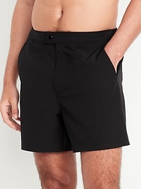 Image number 1 showing, Tailored Swim Trunks -- 5-inch inseam