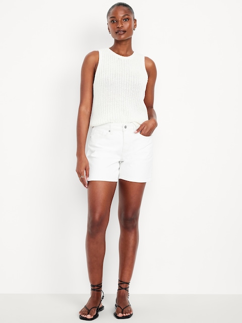 Curvy High-Waisted OG Jean Shorts -- 5-inch inseam