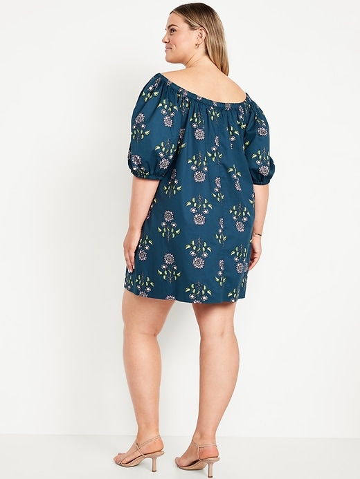 Image number 8 showing, Floral Mini Swing Dress