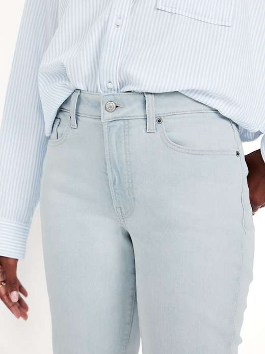 Image number 10 showing, Curvy High-Waisted OG Straight Ankle Jeans