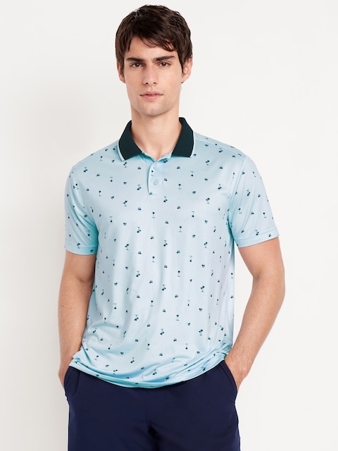 CloudMotion Polo - Blue Golfer