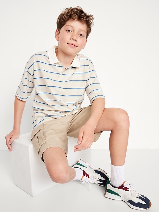 Image number 3 showing, Knee Length Cargo Ripstop Shorts for Boys