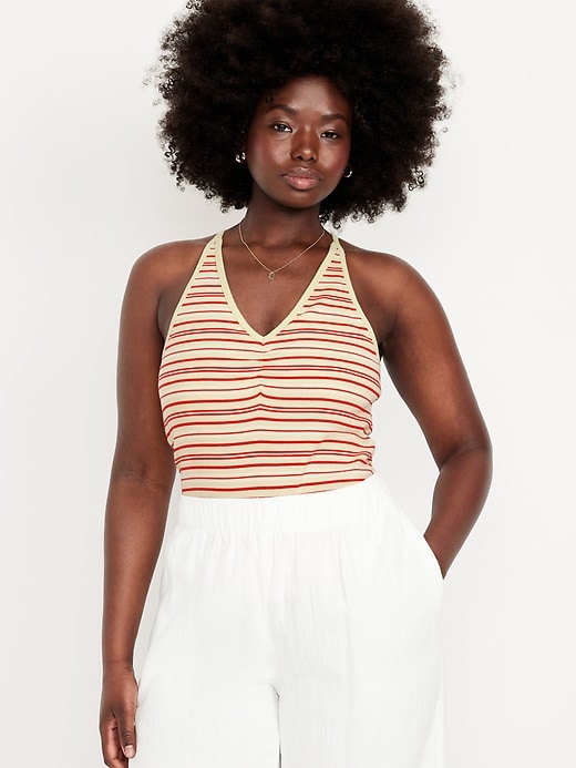 Image number 5 showing, Racerback Crop Tank Top