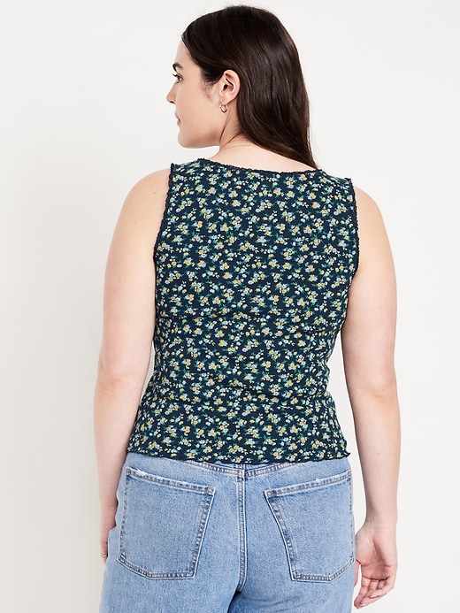 Image number 5 showing, Cinched Floral Tank Top