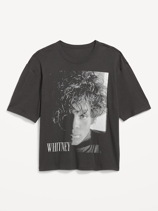 Image number 1 showing, Whitney Houston™ Cropped T-Shirt