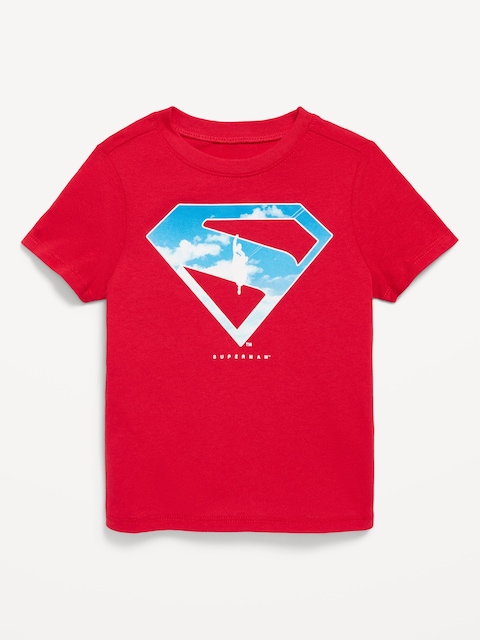 DC Comics™ Superman™ Unisex Graphic T-Shirt for Toddler - Robbie Red