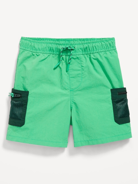 Loose Cargo Ripstop Shorts for Toddler Boys - Beginners Luck