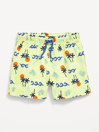 Image number 1 showing, Printed Swim Shorts for Baby