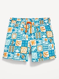 Image number 1 showing, Printed Swim Shorts for Baby