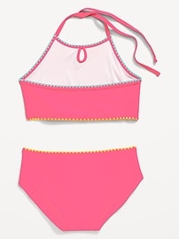 Image number 2 showing, Halter Bikini Swim Set for Girls