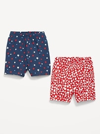 Image number 2 showing, Biker Shorts 2-Pack for Toddler Girls