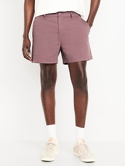 〈THE THINZONE〉CHRYSLER SHORTS Slim Built-In Flex Rotation Chino Shorts -- 5-inch inseam