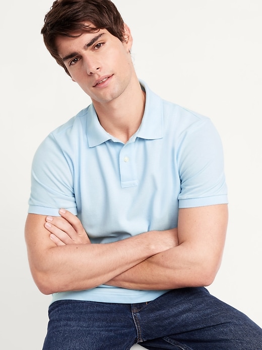 Image number 3 showing, Uniform Pique Polo